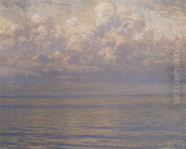 Marina, Dusk On A Calm Sea - view 1