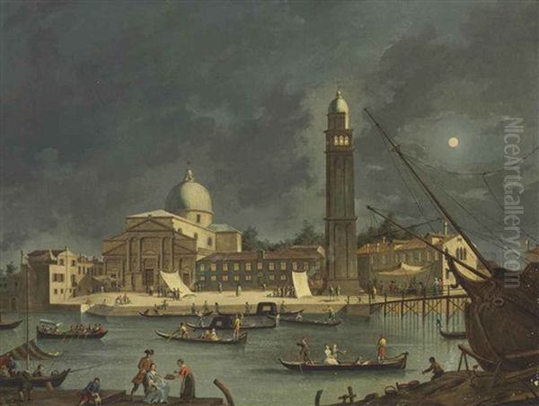 A Night Festival At San Pietro Di Castello, Venice - view 1