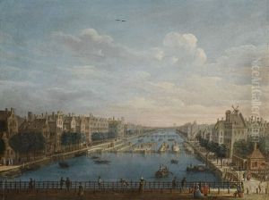 Amsterdam, A View Of The Binnen Amstel Looking North Amsterdam, A View Of The Binnen Amstel Looking North