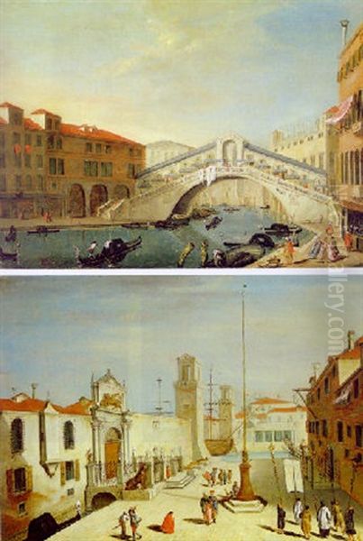 Il Ponte Di Rialto A Venezia - view 1