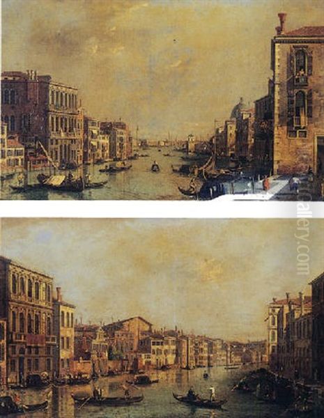 Vue Du Grand Canal A Partir Du Palais Flangini - view 1