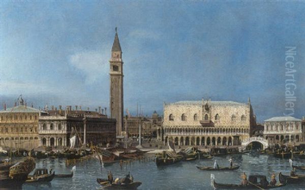 View Of The Molo From The Bacini Di San Marco - view 1