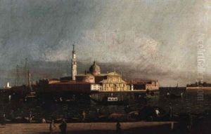 San Giorgio Maggiore, Venice by Bernardo Bellotto