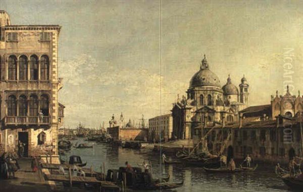 Santa Maria Del Salute And The Entrance To The Grand Canal, Venice - view 1