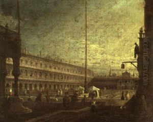 View Of St. Mark's Square, Venice, Looking Towards The Procuratie Nuovo