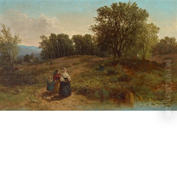 Blueberry Pickers - view 1