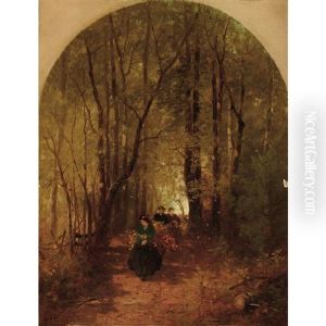 In The Woods by Albert Fitch Bellows