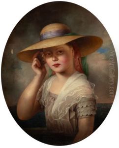 Portrait Of A Girl With Seashell