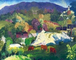 An Inn By The Ocean by George Wesley Bellows