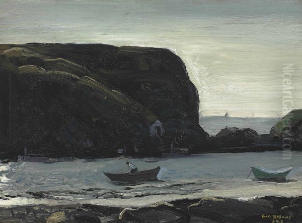 Harbor Of Monhegan, Fish Boats - view 1