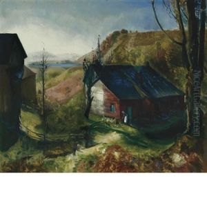 Mountain Farm by George Wesley Bellows