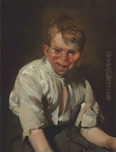 Portrait Of A Laughing Boy