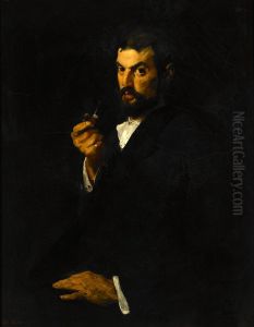 Portrait Of Prosper Invernizzi Portrait Of Prosper Invernizzi