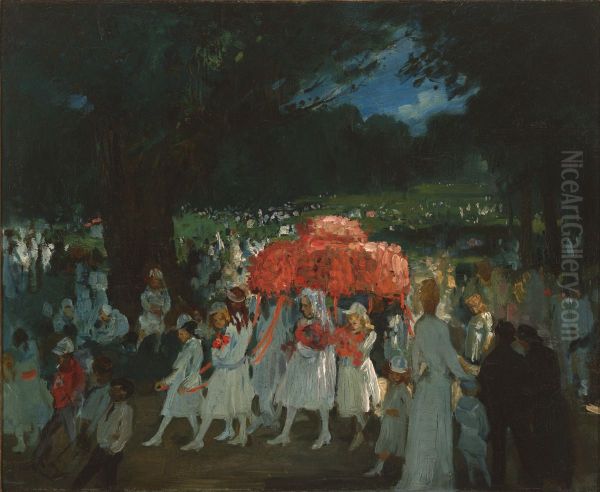 May Day In Central Park - view 1