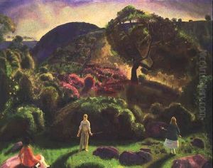 Jean, Anne And Joseph by George Wesley Bellows