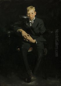 Frankie, The Organ Boy by George Wesley Bellows