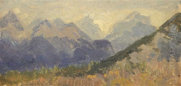 Selkirk Mts. Sketch - view 1