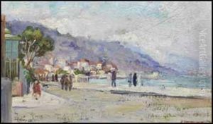 Penny Lane, Cornwall by Frederic Marlett Bell-Smith