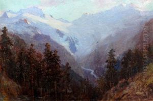A Valley In The Selkirks, Bc by Frederic Marlett Bell-Smith