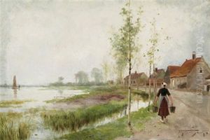 Early Morning, Rijsoord, Holland Early Morning, Rijsoord, Holland