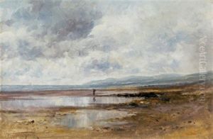 Clam Digger On The Bay Of Fundy by Frederic Marlett Bell-Smith