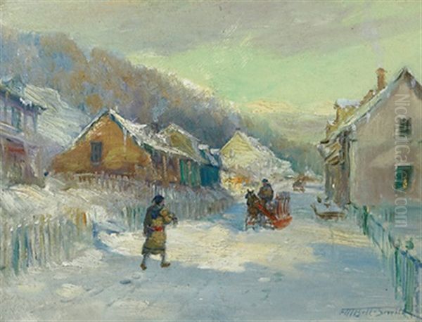 Quebec Village, Winter - view 1
