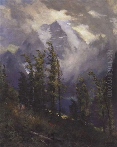 Coming Storm In The Rockies - view 1