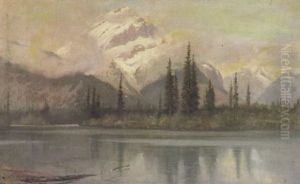 Rocky Mountain Lake by Frederic Marlett Bell-Smith