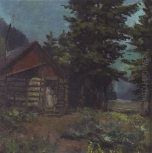 Dinner Time, Hope, Bc by Frederic Marlett Bell-Smith
