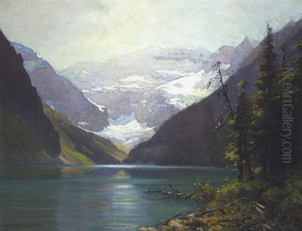 Victoria Glacier, Lake Louise - view 1