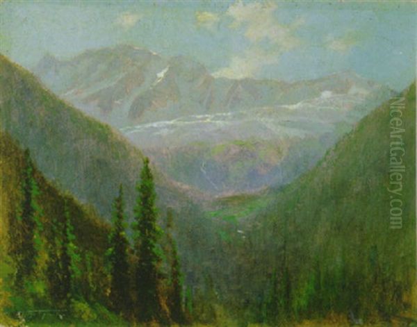 Rocky Mountain Glacier - view 1