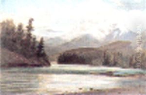 Confluence Of The Bow X Spray River, Banff Confluence Of The Bow X Spray River, Banff