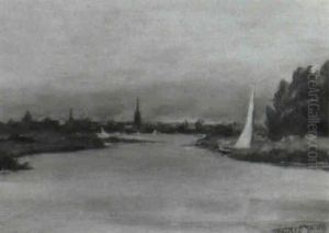 Toronto From The Island by Frederic Marlett Bell-Smith