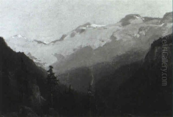 Parting Day, Selkirk Mountains, B.c. - view 1