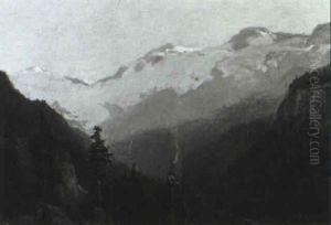 Parting Day, Selkirk Mountains, B.c. by Frederic Marlett Bell-Smith