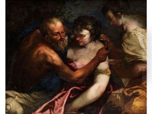 Lot Und Seine Tochter by Antonio Bellucci