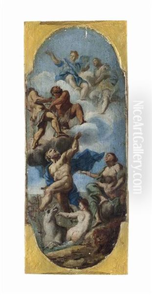A Mythological Scene: A Bozzetto - view 1