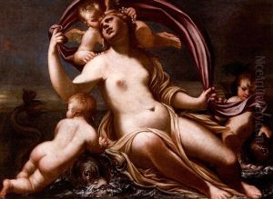 Le Triomphe D'amphitrite by Antonio Bellucci