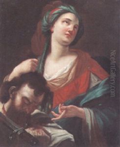 Judith With The Head Of Holofernes by Antonio Bellucci