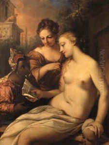 Betsabea Al Bagno by Antonio Bellucci