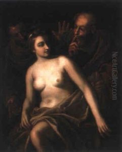 Susanna Und Die Beiden Alten by Antonio Bellucci