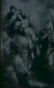 The Sacrifice Of Isaac by Antonio Bellucci