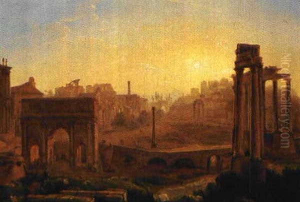 Veduta Del Foro Romano - view 1