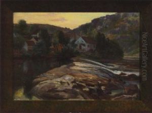 River Landscape by Jose Belon