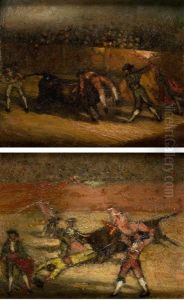 La Corrida Y La Cogida by Federico Beltran Masses