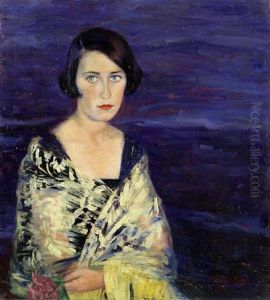 Portrait Of A Lady by Federico Beltran Masses