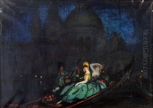Gondole A Venise by Federico Beltran Masses