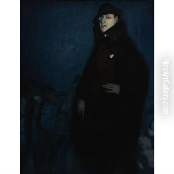 Portrait Of A Man In A Cape - view 1