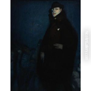 Portrait Of A Man In A Cape
