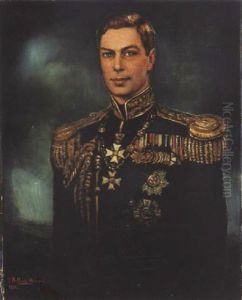 Retrato Del Rey Jorge Vi De Inglaterra